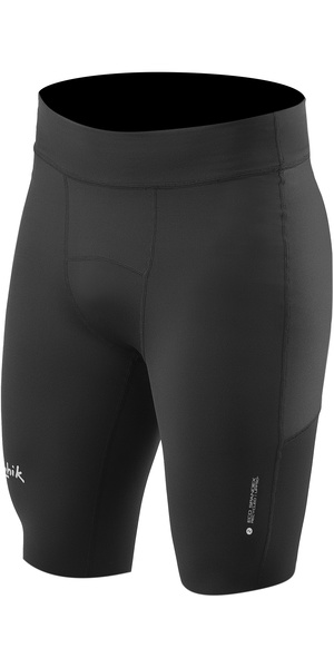 2026 Zhik Hombres Pantalones Cortos Eco Spandex UPF50+ SRT-0063-M-BLK - Black